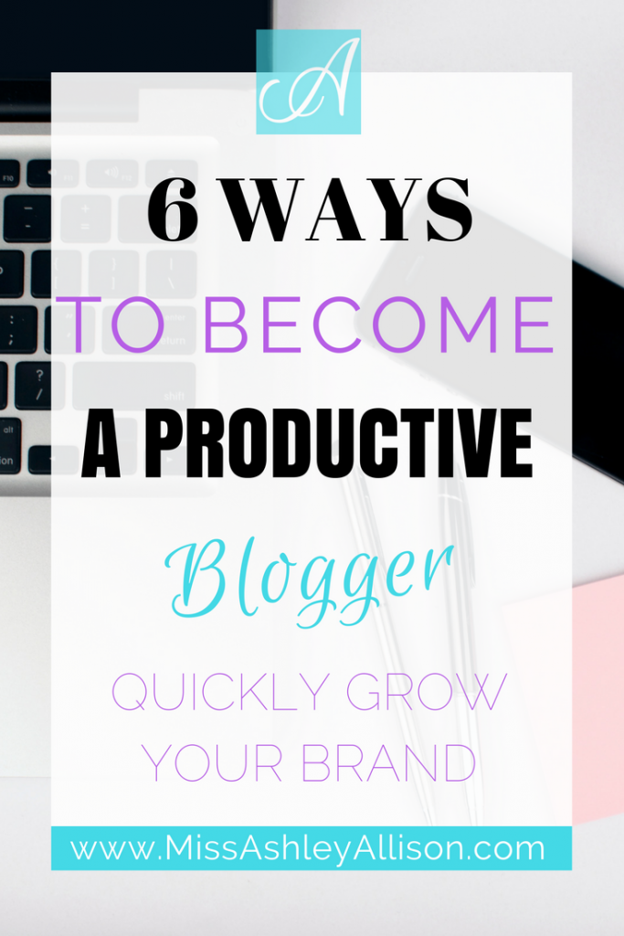 ways to become a productive blogger