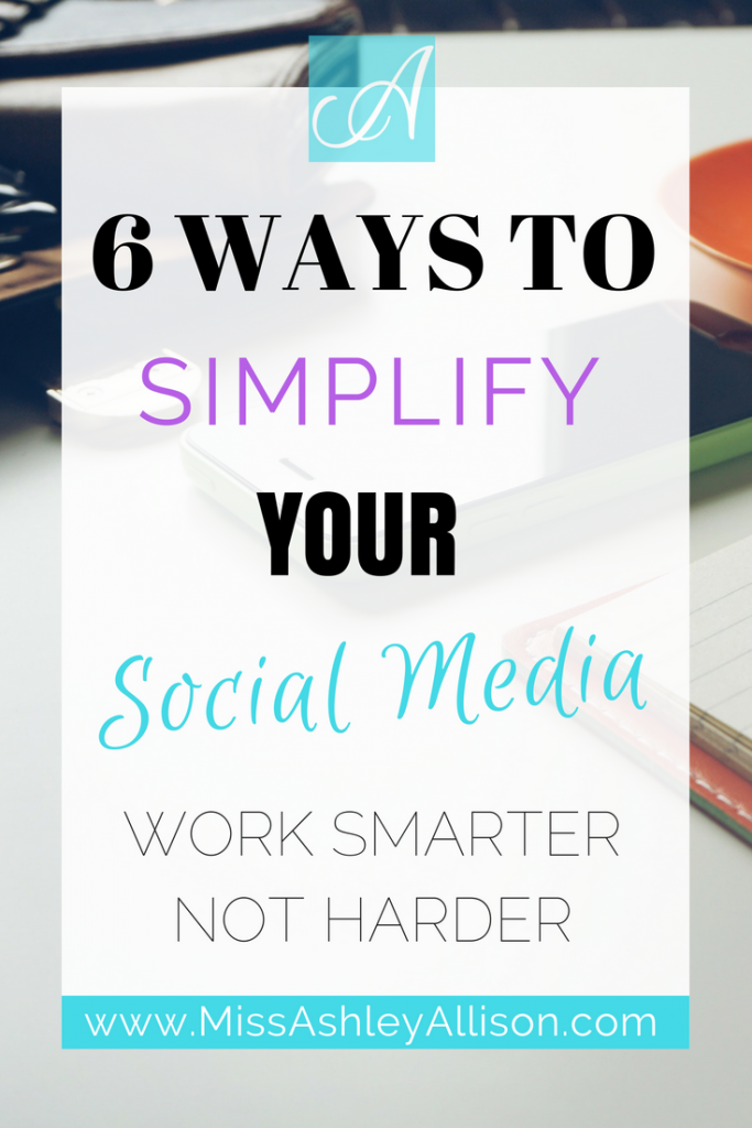 how to simplify social media