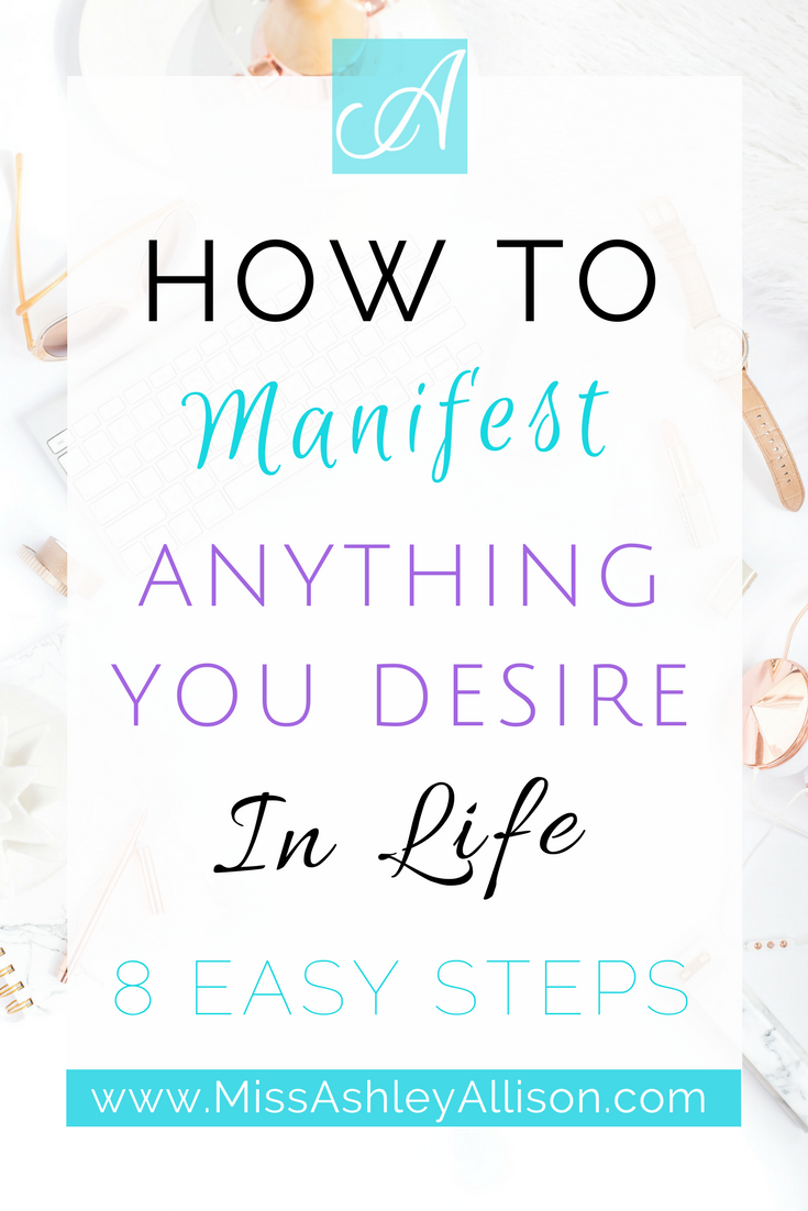 manifest anything in life