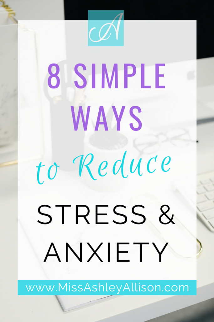 how to reduce stress and anxiety