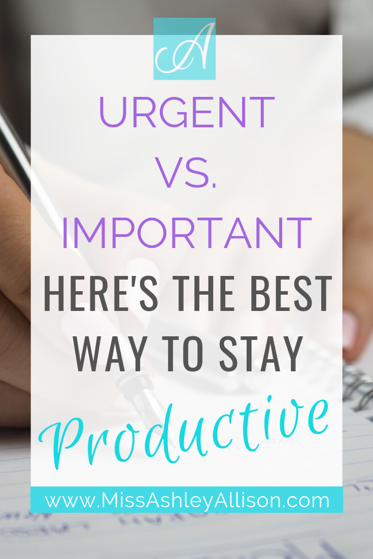 Urgent vs. Important: Here’s the Best Way to Stay Productive