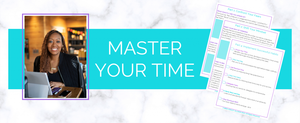 Master Your Time Sales Image